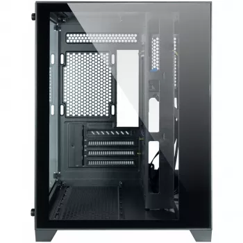 PC Case Inter-Tech C-501 Aspect Midi Tower Melns