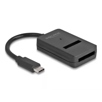 DeLOCK kombinētais adapteris M.2 NVMe PCIe SATA SSD USB Type-C ar 10 Gbps
