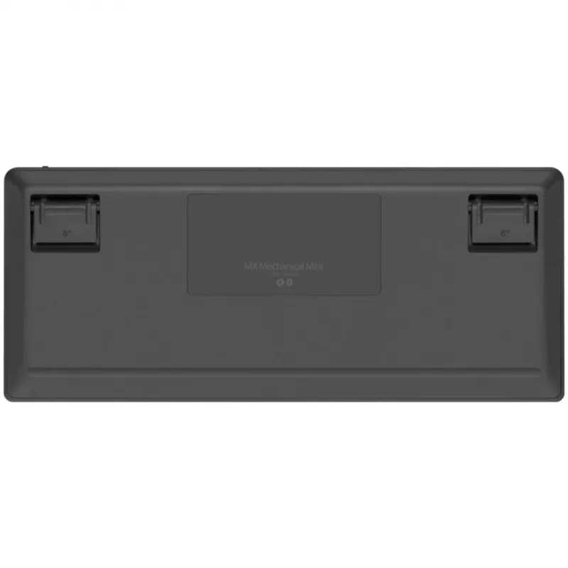 LOGITECH MX Mechanical Mini minimālistiska bezvadu apgaismota tastatūra - GRAPHITE - (US) INTL - 2.4GHZ/BT - N/A - EMEA - KLIKŠĶINOŠA