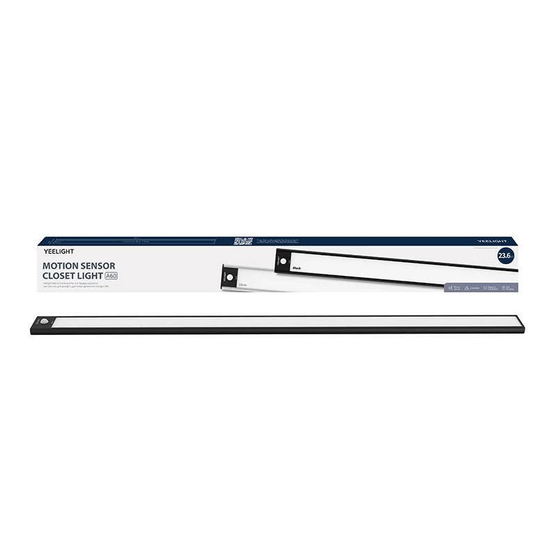 Yeelight skapja gaisma YLCG006-b LED kustības sensors drēbju skapja gaisma 60 cm 2700K (melna)