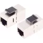 S/CONN keystone modulis ShiverPeaks 08-10008 Plakans Sudraba RJ-45