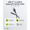 Goobay 74526 USB kabelis melns