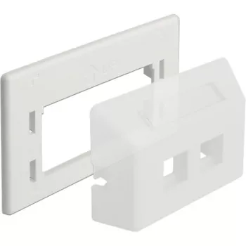 Keystone adaptera plāksne, montāža/montāža (balta)