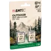 Flash atmiņa Emtec 64GB UHS-I U1 V10 Outdoor ECMSD64GXCU1ORP