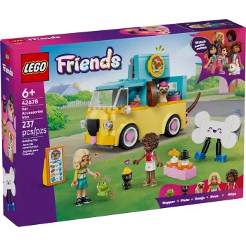 LEGO FRIENDS 42678 Mājdzīvnieku aksesuāru furgons