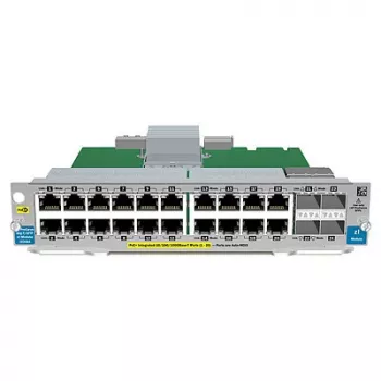 HPE - Paplašināšanas modulis - Gigabit Ethernet (PoE+) x 20 + 10 Gigabit SFP+ x 2 + 2 x SFP+