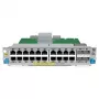 HPE - Paplašināšanas modulis - Gigabit Ethernet (PoE+) x 20 + 10 Gigabit SFP+ x 2 + 2 x SFP+