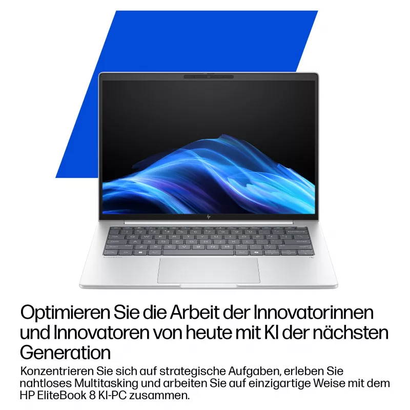HP EliteBook 8 G1i CU5 226V/16GB/512SSD/W11 Pro 3J garantija (DE) - tastatūras izkārtojums var būt vācu