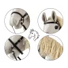 Plīša rotaļu zirgs uz kociņa Milly Mally 6626 Gaiši pelēks – milly mally mīkstā rotaļlieta, jājamzirdziņš uz kociņa