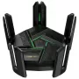 Galda bezvadu maršrutētājs RUIJIE RG-EW7200BE PRO — Divjoslu Wi‑Fi 7 (2,4/5 GHz), 5765 Mbps, 9x RJ-45 LAN (10/100/1000/2500), USB, melns