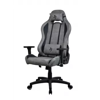 Spēļu krēsls Arozzi Torretta SuperSoft Antracīts — ergonomisks dizains, regulējami roku balsti, noliecama atzveltne