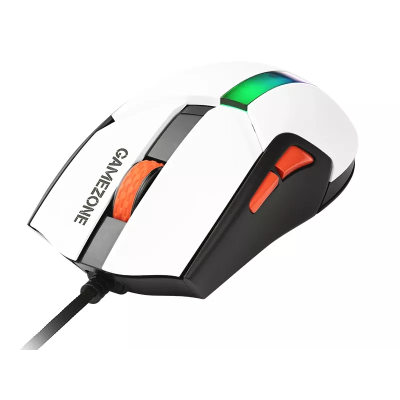 pele Tracer 47417 Gamezone Cool balta RGB USB
