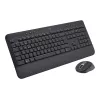 Logitech Signature MK650 Combo for Business Belgian pilna izmēra bezvadu tastatūra un pele