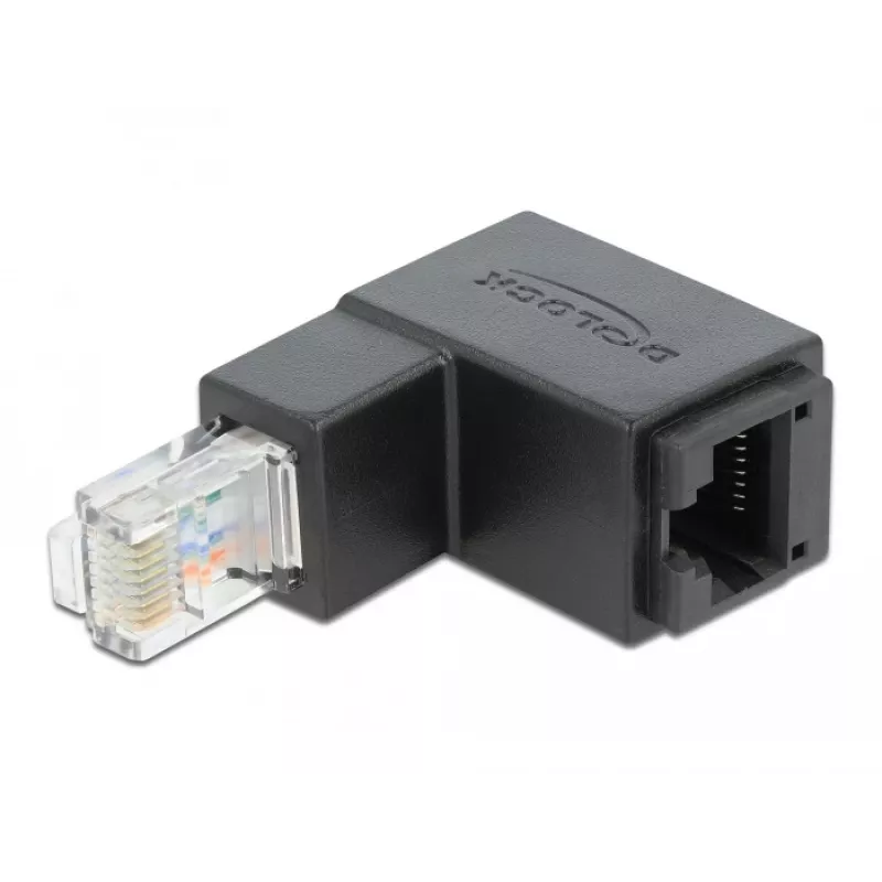 Adapter RJ45 leņķa spraudnis uz leju DeLOCK 86423