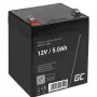 zaļa Cell AGM27 UPS akumulators, hermētisks svina-skābes (VRLA) 12 V 5 Ah