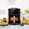 Rommelsbacher FRH 1700 Single 8 L karstā gaisa fritieris 1700 W ar 10 programmām un LED displeju