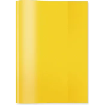 Žurnāla/grāmatu aizsargvāciņš HERMA 7481 Caurspīdīgi dzeltens