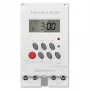 DIN-sliedes elektroniskais taimeris QOLTEC PC0629 — 24V barošana, 16A izeja