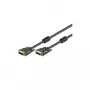 Wentronic Goobay DVI-D FullHD kabelis Dual Link, melns, 3 m - 93111