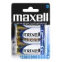 Vienreizēja sārmaina baterija MAXELL D 1.5V (cilindriska) — 2 gab., blisterī