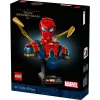 LEGO Marvel kolekcionējamais krūšutēls Dzelzs Zirnekļcilvēks 76326, 379 detaļas, 18+ vitrīnas modelis, 170×200×110 mm
