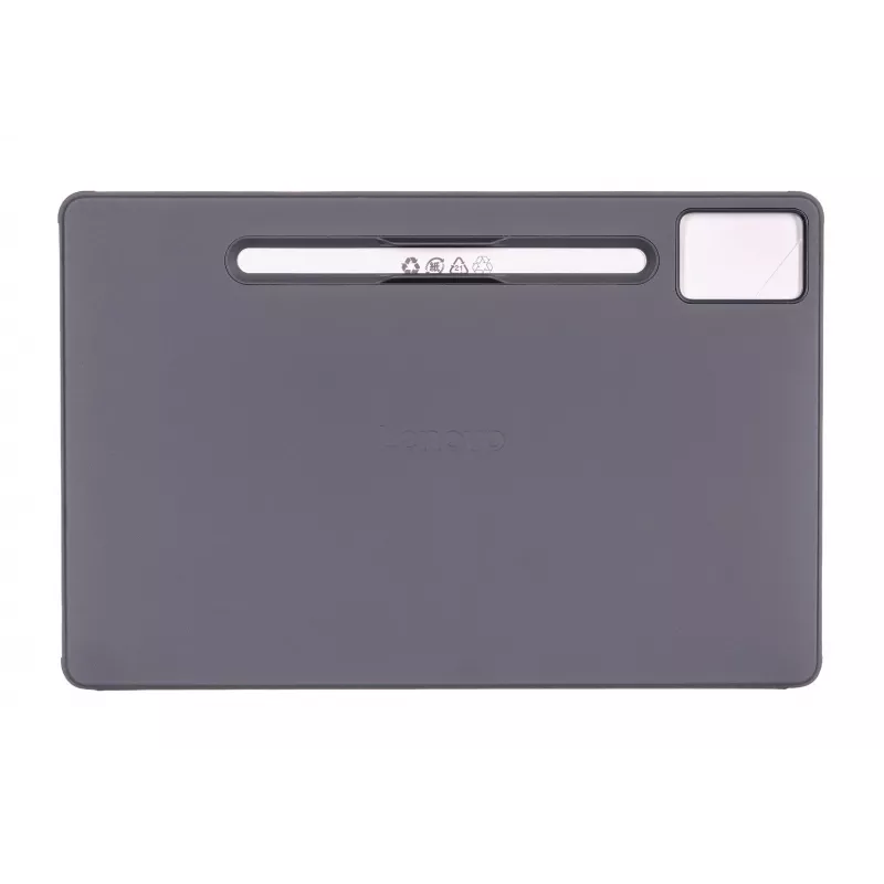 Planšetdatora folija maciņš Lenovo ZG38C05980 — piemērots 12,7 collu (32,3 cm), pelēks, polikarbonāts/TPU
