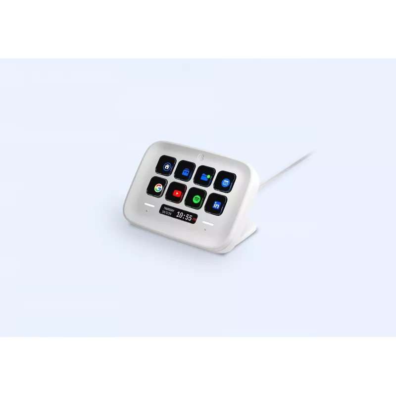 Stream Deck Neo Elgato 10 pogu programmējams kontrolieris, balts