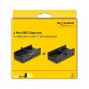 DeLOCK 64262 USB 2.0 Type-A centrmezgls 5000 Mbit/s Melns