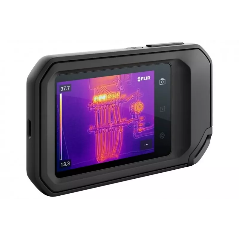 FLIR C-5 termokamera Melns iebūvēts displejs 160 x 120 pikseļi