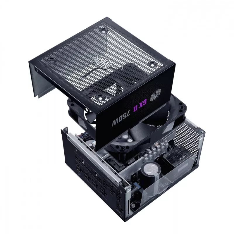 Cooler Master GX II Gold 750 ATX3.1 (750W), PC barošanas bloks, melns