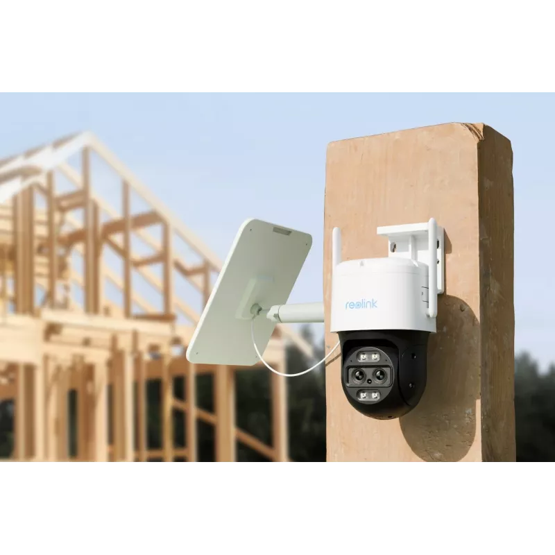 Reolink 4G LTE divu lēcu akumulatora drošības kamera | Trackmix sērija G770 | PTZ | 8 MP | F2.8mm/F1.6, F8mm/F1.6 | IP65 | H.264/H.265 | Micro SD, maks. 128 GB