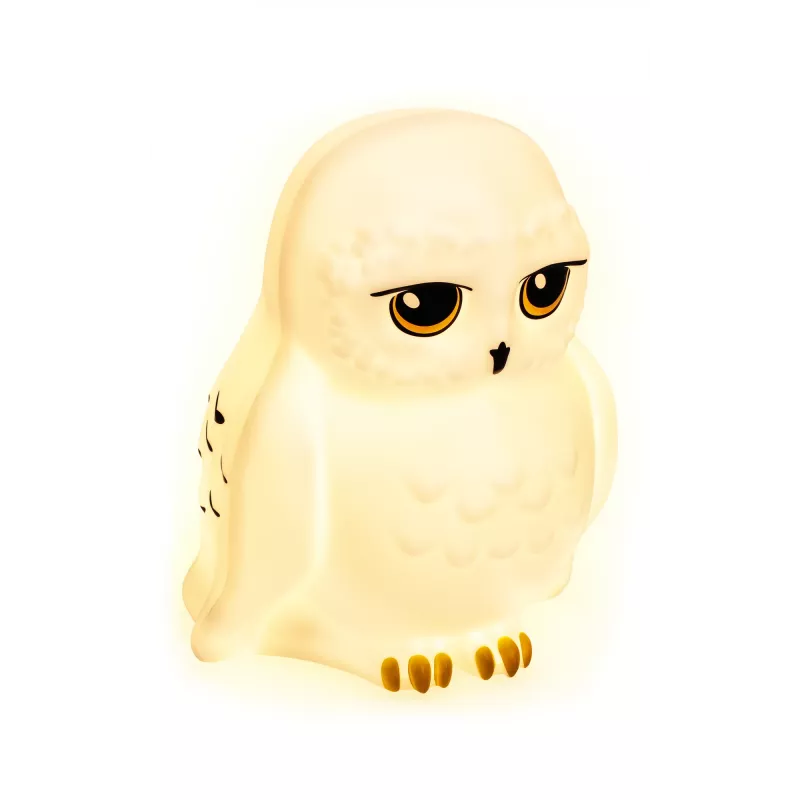 Galda lampa Paladone Hedwig Light V3 — Hedviga pūces formas LED naktslampa