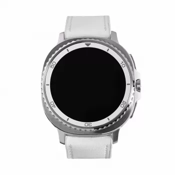 Viedpulkstenis Samsung Galaxy Watch 8 Classic 46 mm Sudraba — 3,3 cm AMOLED, 4G, 64 GB, 445 mAh
