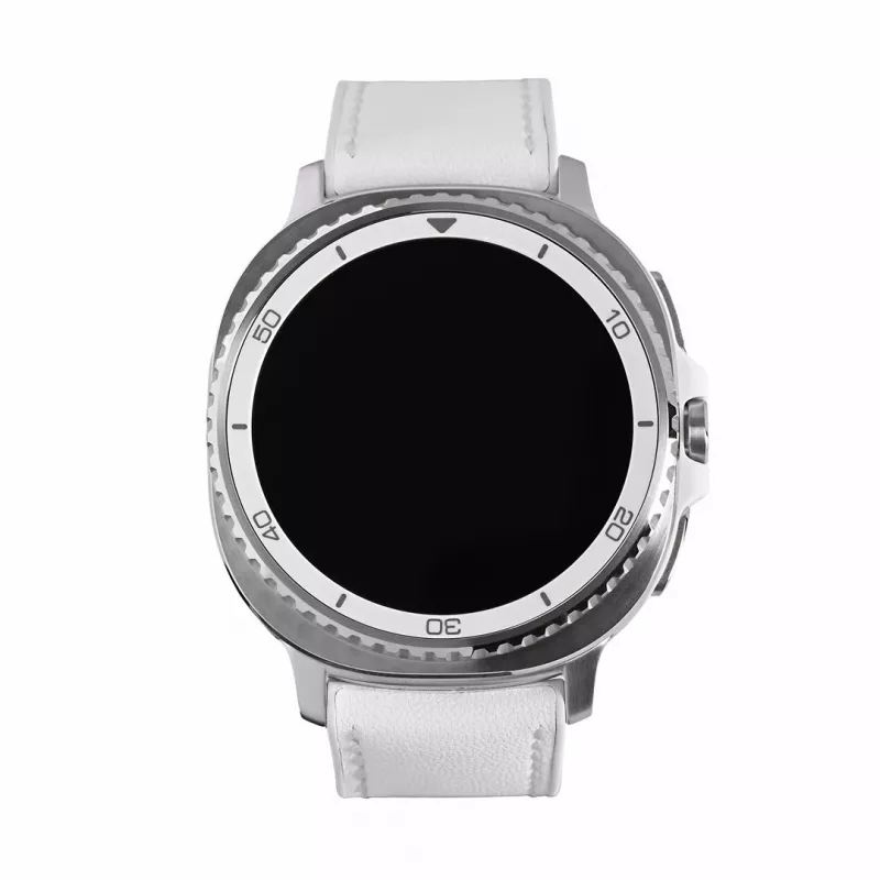 Viedpulkstenis Samsung Galaxy Watch 8 Classic 46 mm Sudraba — 3,3 cm AMOLED, 4G, 64 GB, 445 mAh