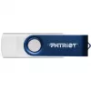 USB zibatmiņa PATRIOT Xporter X550 128GB, divu saskarņu USB-A un USB-C 3.2 Gen 1, zila/balta