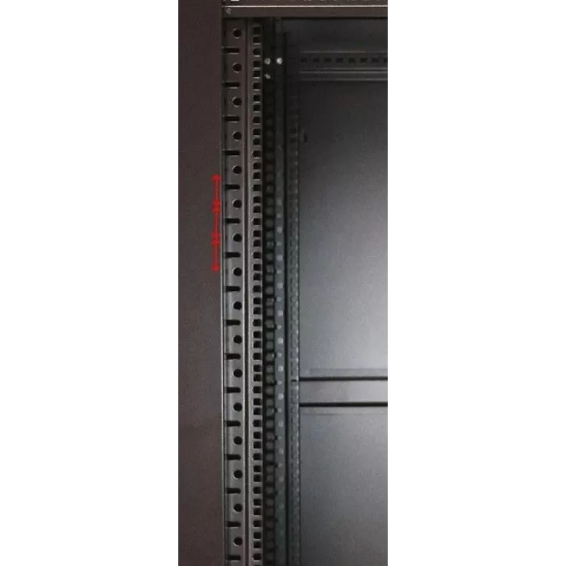 Extralink Rackmount cabinet 32U 600x1000 Melns standing