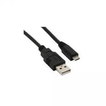 USB kabelis S/CONN 3m USB2.0 A- microUSB2.0 B melns