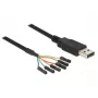 DeLOCK USB kabelis 1,8 m USB2.0-A/TTL 6 kontaktu melns