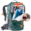 Deuter Alproof 30 SL lavīnu mugursoma - Melna/Zaļa džinsa