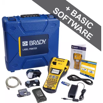 Brady Corporation M410-KIT-EU pārnēsājams etiķešu printeris Thermal Transfer QWERTY 300 dpi max - Printeris (177184)