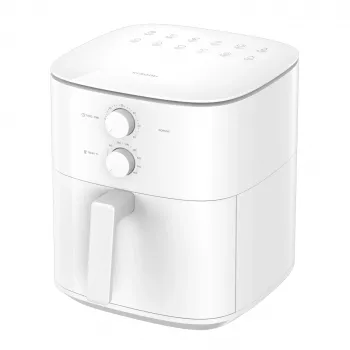 Karstā gaisa fritieris Xiaomi MAF13 — 6 L, 1550 W, 12 programmas, 80–200°C, noņemama nelipīga bļoda, balts