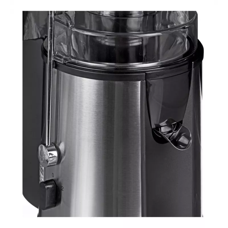 Sulu spiede CLATRONIC AE 3532 1000 W, nerūsējošā tērauda korpuss, 2 L mīkstuma tvertne, 2 ātrumi, pretpilēšanas funkcija