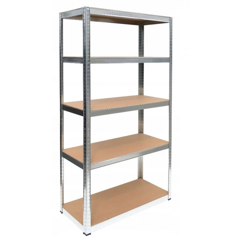 Topeshop Uzglabāšanas plaukts G9030 dārza instrumentu uzglabāšanas plaukts, brīvi stāvošs, cinkots tērauds, MDF