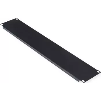 Tukšpanelis ROLINE 19 collu 2U melns tērauds 480 mm