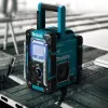 Pārnēsājamais radio Makita DMR301 — DAB/DAB+/FM/AM, USB-A, 18V Li‑Ion, ūdensizturīgs