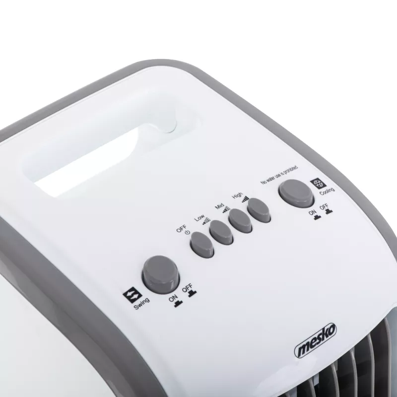 Mesko MS 7918 gaisa dzesētājs 3-in-1, brīvi stāvošs, 3 darbības režīmi: dzesēšana, attīrīšana, mitrināšana, Balta | Mesko | Gaisa dzesētājs 3-in-1 | MS 7918 | Balta