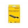 SSD korpuss DeLOCK 42635 Melns M.2