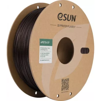 EPETG-CF 1,75mm Melns Sarkans 1kg ESUN 3D FILAMENT (EPETG-CF-P175BR1)