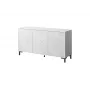 MARMO 3D kumode 150x45x80.5 cm balts matēts/marble balts