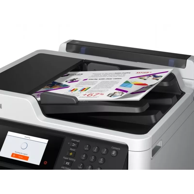 Epson WorkForce Pro WF-M5799DWF Printer Inkjet B/W MFP A4, Counter No 100K līdz 180K (Lietots)